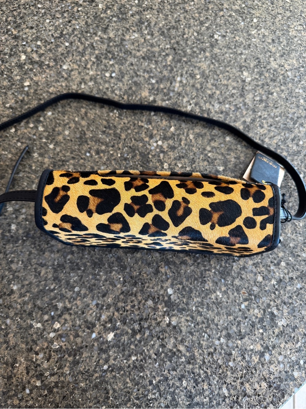 Margot New York calf hair animal print Leather Bag NWT - Picture 9 of 9